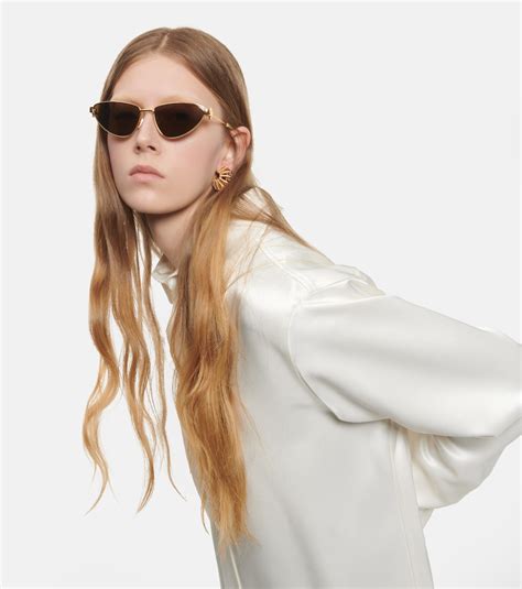bottega veneta new entry cat eye sunglasses